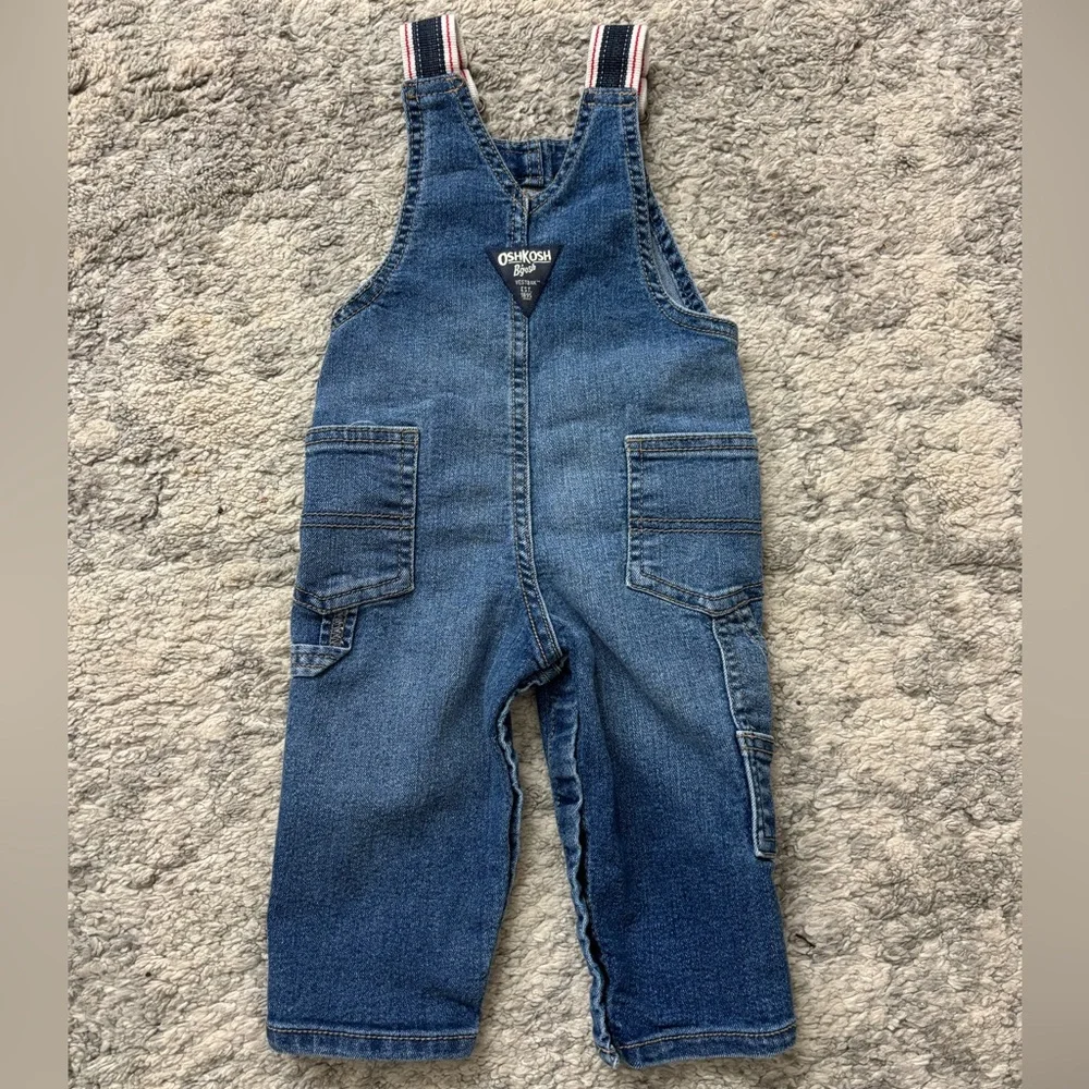 OshKosh B'gosh Classic Blue denim Kids Overalls